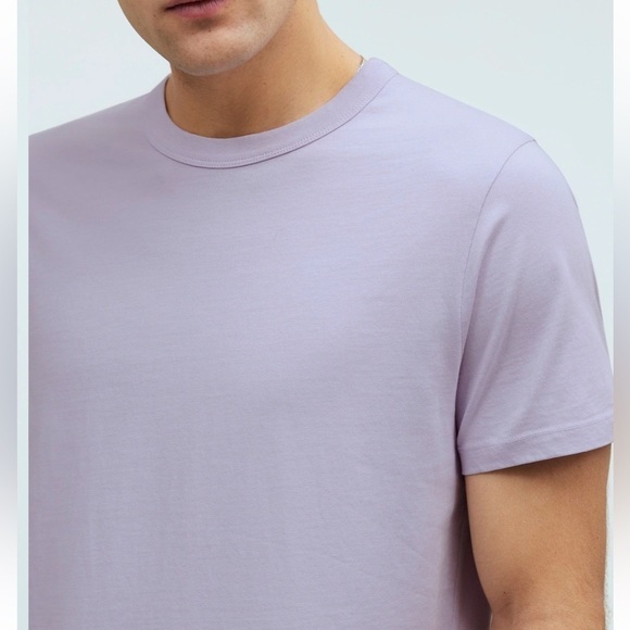 Madewell dusty lavender Garment-Dyed Allday Crewneck Tee - Picture 5 of 8